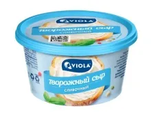 Виола 140гр Творожный сливочный сыр 1/6