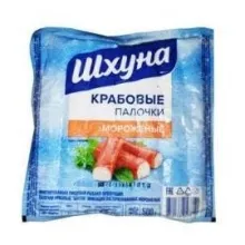 Крабовые палочки 500гр Шхуна 1/15