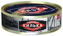 Килька в т/с 240гр Каспийская  н/р ключ 1/24 Доброфлот  