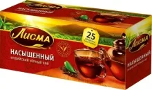 Лисма чай 25пак Насыщенный 1/27