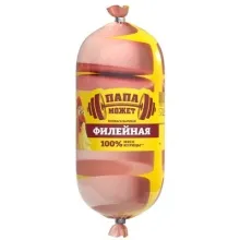 Филейная Папа Может 400гр варен.колбаса 1/8 Останкино
