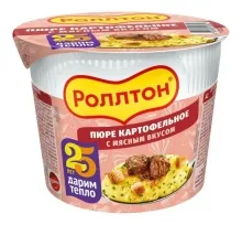 Роллтон пюре мясо 40гр стакан 1/24 