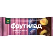 Батончик Фрутилад 40гр чернослив в шоколаде 1/20