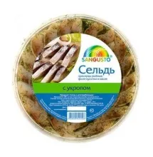 Сельдь ф/к с укропом 150гр Сангусто1/18 3 мес