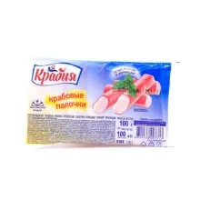 Крабовые палочки 200гр Крабия 1/30 Санта Бремор
