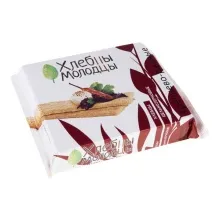 Хлебцы хруст Хлебцы-молодцы 110гр Гречн-ржаные 1/36