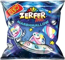 Маршмеллоу Зерфер Трио 90 гр клубника/ваниль/банан 1/20 КДВ ПМ802