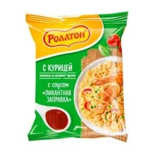 Роллтон вермишель 65гр курица на дом.бул. Пикантная заправка 1/42