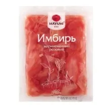 Имбирь Маями я люблю Азию маринованный РОЗОВЫЙ 100гр пакет 1/110 КНР