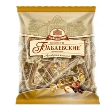 Бабаевские Оригинальные с фундуком и какао 200гр конфеты 1/10   