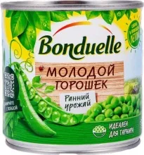 Зел.горошек Бондюэль молодой 425мл ж/б 1/12