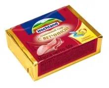 Хохланд 50гр блочки сыр ветчина 1/36