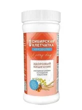 Клетчатка Сибирская 300гр Здоровый кишечник с пребиотиками пласт.банка 1/12
