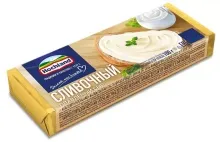 Хохланд 100гр плавленный сыр Сливочный блочки 1/18