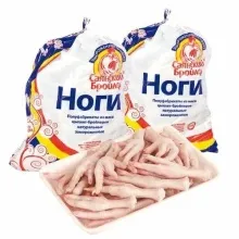 Лапки кур 1кг пакет 1/10 Саянский бройлер
