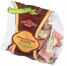 Конфеты Голицин на фруктозе 180гр Пралине молочное с орехом 1/18  072