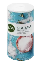 Соль 4LIFE 500гр морская йодир.мелкая (туба) 1/12