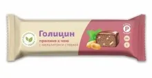 Батончик Голицин Пралине к чаю с мальтитом и стевией 36гр 1/24  055 