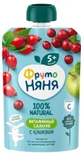 Фрутоняня пюре 90гр Витаминный салатик 1/12 