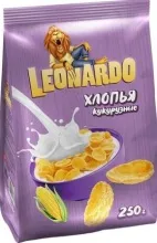 Кукурузные хлопья Леонардо 250гр 1/16 Сз101