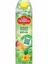 Нектар Сады Придонья 1л тыква-яблоко 1/12 