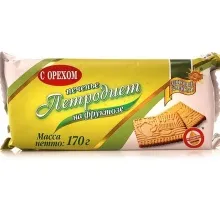 Печенье Петродиет 170гр с орехом на фруктозе 1/24 