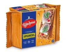 Хлебцы Щедрые 200гр Бородинские 1/12