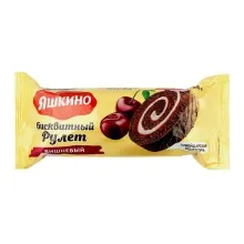 Рулет Яшкино вишня 200гр 1/14 КДВ МБ134