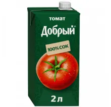 Сок Добрый 2л томат 1/6
