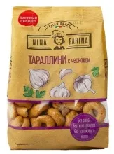 Сушки Тараллини Нини Фарина  с чесноком 180гр 1/24 ВТ004