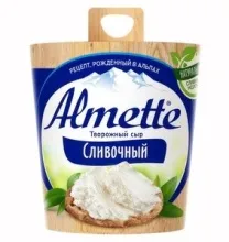 Сыр творожный Альметте сливочный 150г 1/8
