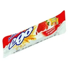 Батончик Эго мюсли 25гр Клубника в йогурте 1/35