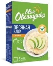 Каша Увелка Моя Овсянушка с яблоком 200гр 1/6  540