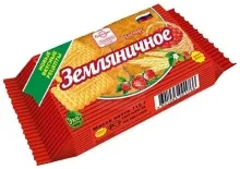 Земляничное 115гр печенье 1/32 Брянск 