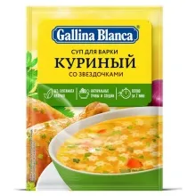 Доширак суп Куриный со звездочками 67гр 1/24