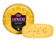Маасдам сыр 45% Сарматия Беловежские сыры Беларусь   М  ~5,5