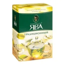 Ява зеленый 200гр Традиционный чай 1/12     0187-12