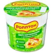 Роллтон пюре курица 40гр стакан 1/24 