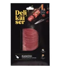 Окорок свиной Хамон 75гр (нарезка) Деликайзер 