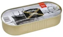 Сайра копченая в/м 210гр люкс Доброфлот 1/24  3 года  