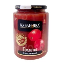 Томаты Кубаночка 720мл в т/с очищенные 1/8