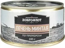Печень минтая по-приморски 185г ключ 1/24 Доброфлот В283