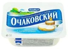 Очаковский 180гр сливочный сырный продукт 1/8  6 мес 