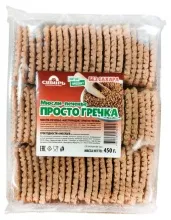 Просто Гречка печенье 450гр 1/6 Натурпродукт Нижнеудинск 6мес