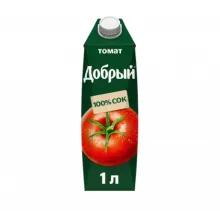Сок Добрый 1л томат 1/12