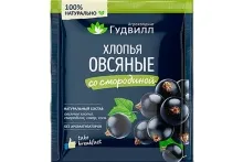Хлопья Гудвилл БП 40гр овсяные со смородиной 1/17 3