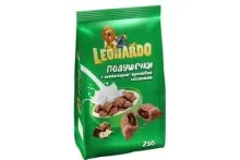 Подушечки Леонардо с шок.нач. 250гр готовый завтрак 1/10   КВР148 