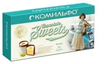 Комильфо конфеты Фисташка 116гр 1/10
