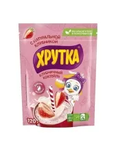 Хрутка Клубничный напиток 160гр пакет 1/7