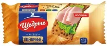 Хлебцы Щедрые 100гр Пшеничные 1/24